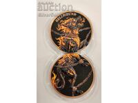 Monedă 1 oz Fenrir Câinele Diavolului 2026 Round