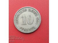 Germania-10 Pfennig 1898 A-Berlin