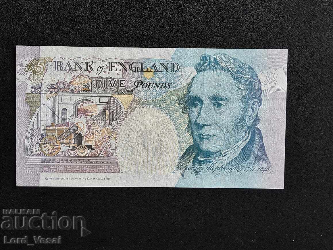5 lire (Seria E) ND (1998-2002) Semn. Merlyn Lowther (ML) cu preț € 18.00 | 35.21 BGN