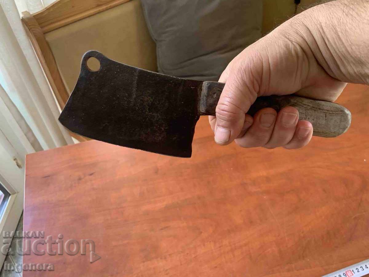 Auction CLEAVER BLADE FORGED ANTIQUE TOOL Auction CLEAVER BLADE FORGED ANTIQUE TOOL