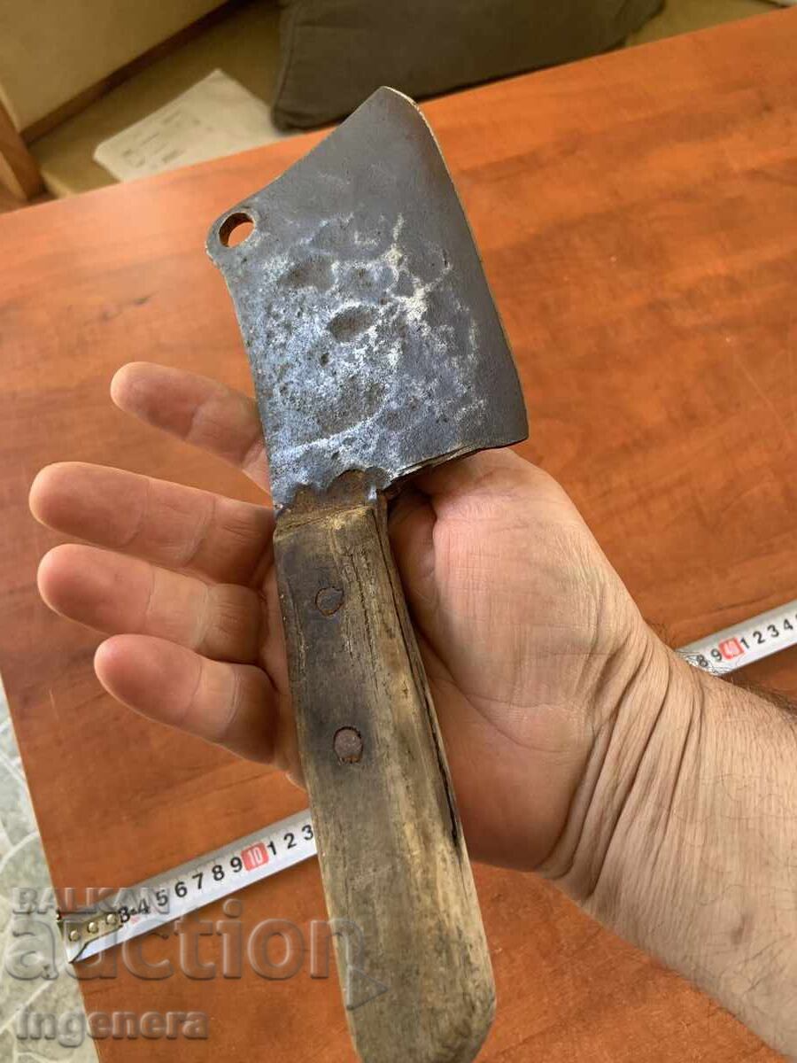 CLEAVER BLADE FORGED ANTIQUE TOOL - 5 CLEAVER BLADE FORGED ANTIQUE TOOL - 5