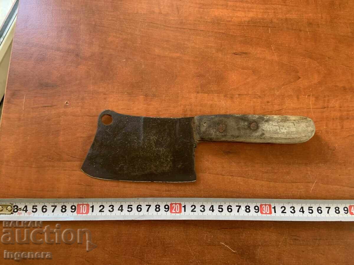 CLEAVER BLADE FORGED ANTIQUE TOOL CLEAVER BLADE FORGED ANTIQUE TOOL