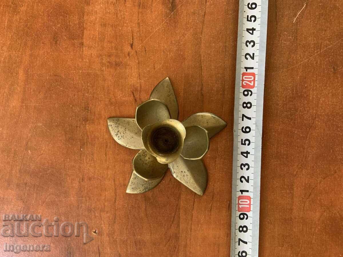 SFEȘNIC METAL BRONZ ALAMĂ - 135 GRAME cu preț € 9.90 | 19.36 BGN