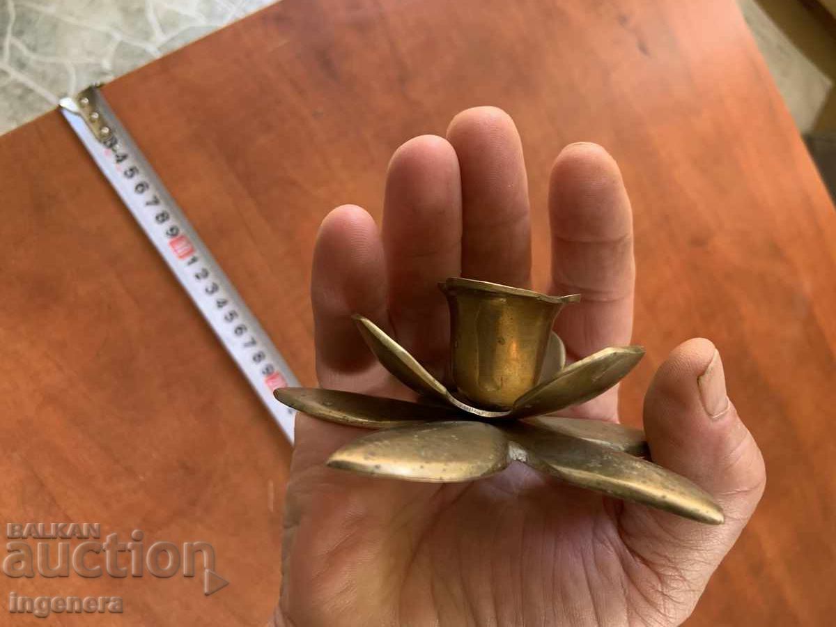 Livrarea SFEȘNIC METAL BRONZ ALAMĂ - 135 GRAME