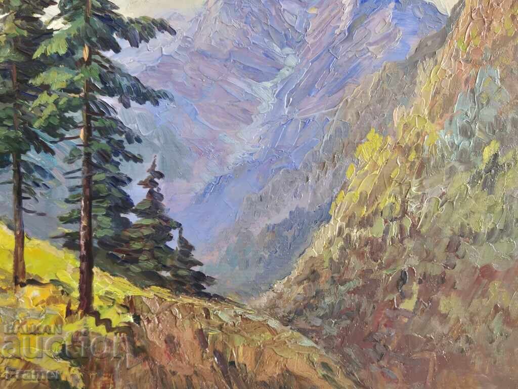 Licitație Tablou Elka Popova din Pipin anii 1940, pictură în ulei