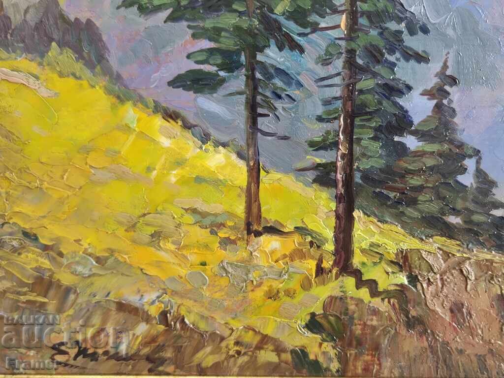 Livrarea Tablou Elka Popova din Pipin anii 1940, pictură în ulei
