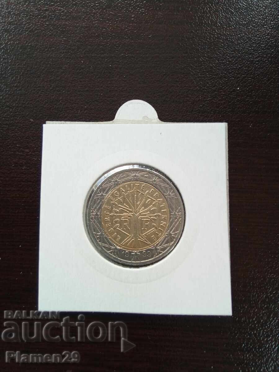 Vând 2 euro Franța 1999 cu preț € 200.00 | 391.17 BGN