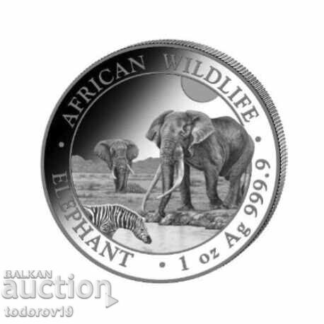 Argint 1 oz Elefant 2026 Somalia Argint 1 oz Elefant 2026 Somalia