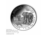 Argint 1 oz Elefant 2026 Somalia