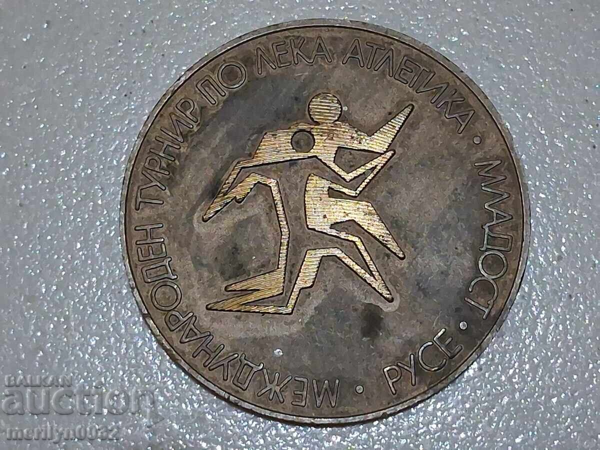 Plachetă Turneu Internațional de Atletism Ruse