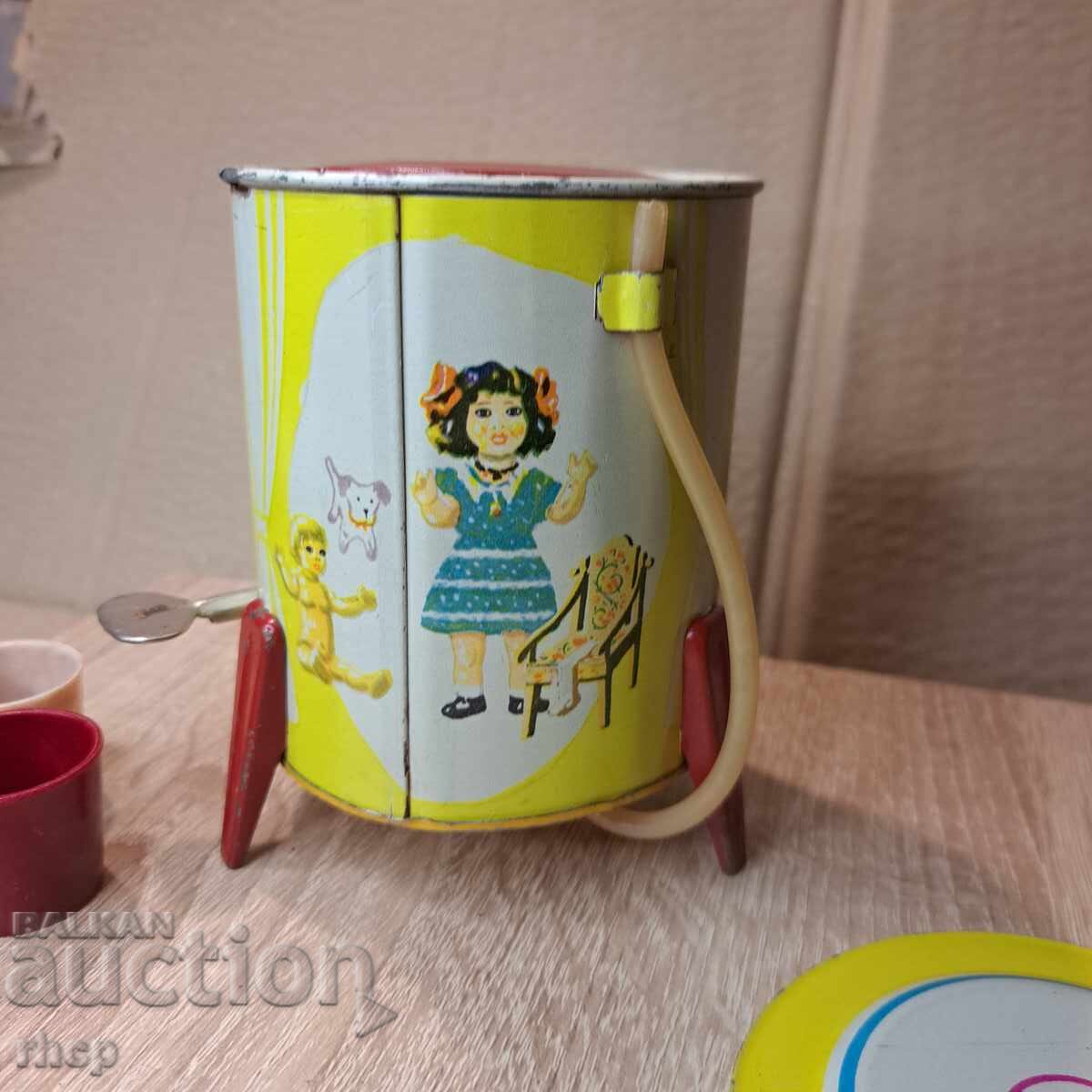 Licitație Mașină de spălat URSS veche jucărie sovietică din tablă