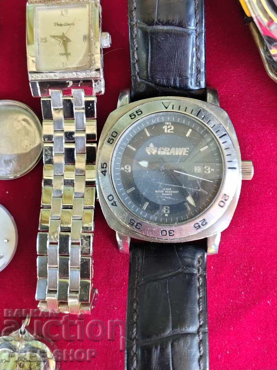 Lot of watches with price € 0.01 | 0.02 BGN