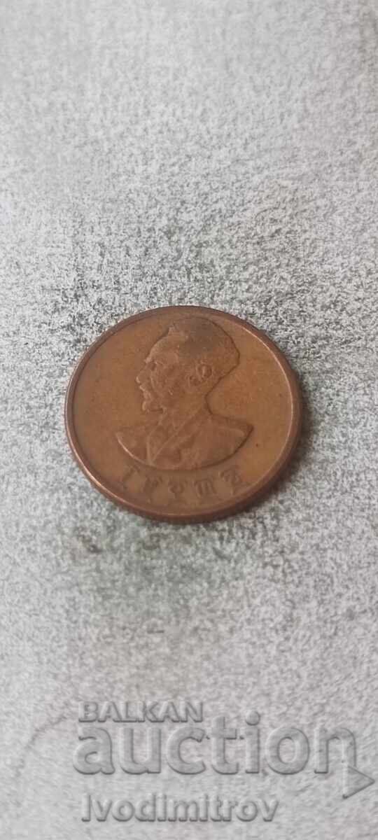 Етиопия 10 сантима 1944 с цена € 2.24 | 4.38 лв.