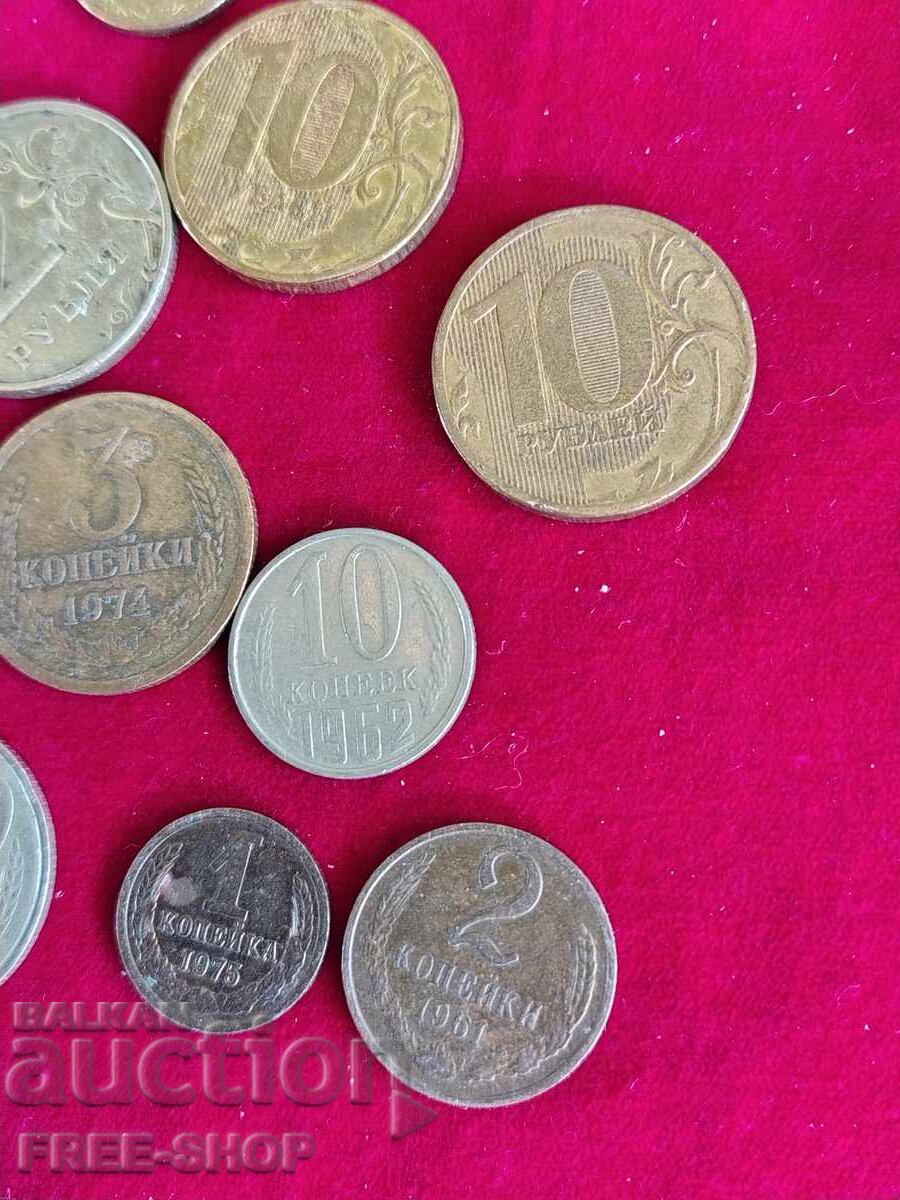 O mulțime de monede cu preț € 0.01 | 0.02 BGN