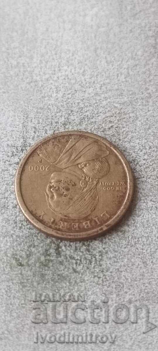 1 2000 USD P Dolar Sacagawea cu preț € 1.84 | 3.60 BGN 1 2000 USD P Dolar Sacagawea cu preț € 1.84 | 3.60 BGN