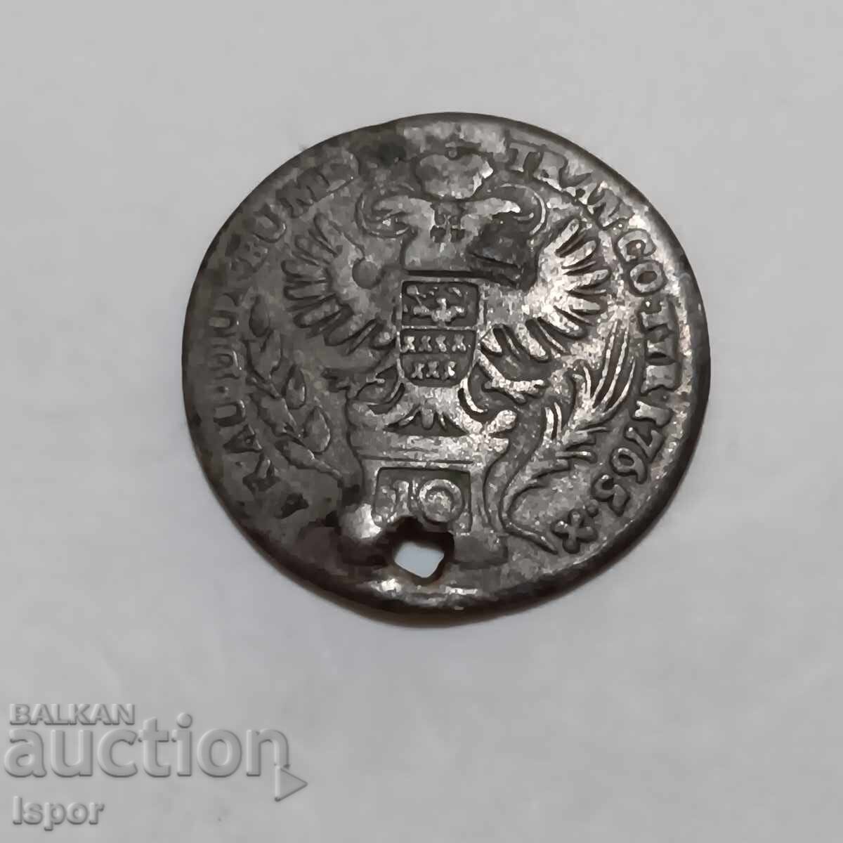 10 κρόιτσερ Μαρία Θηρεσία 1740-1780 ασήμι 10 κρόιτσερ Μαρία Θηρεσία 1740-1780 ασήμι