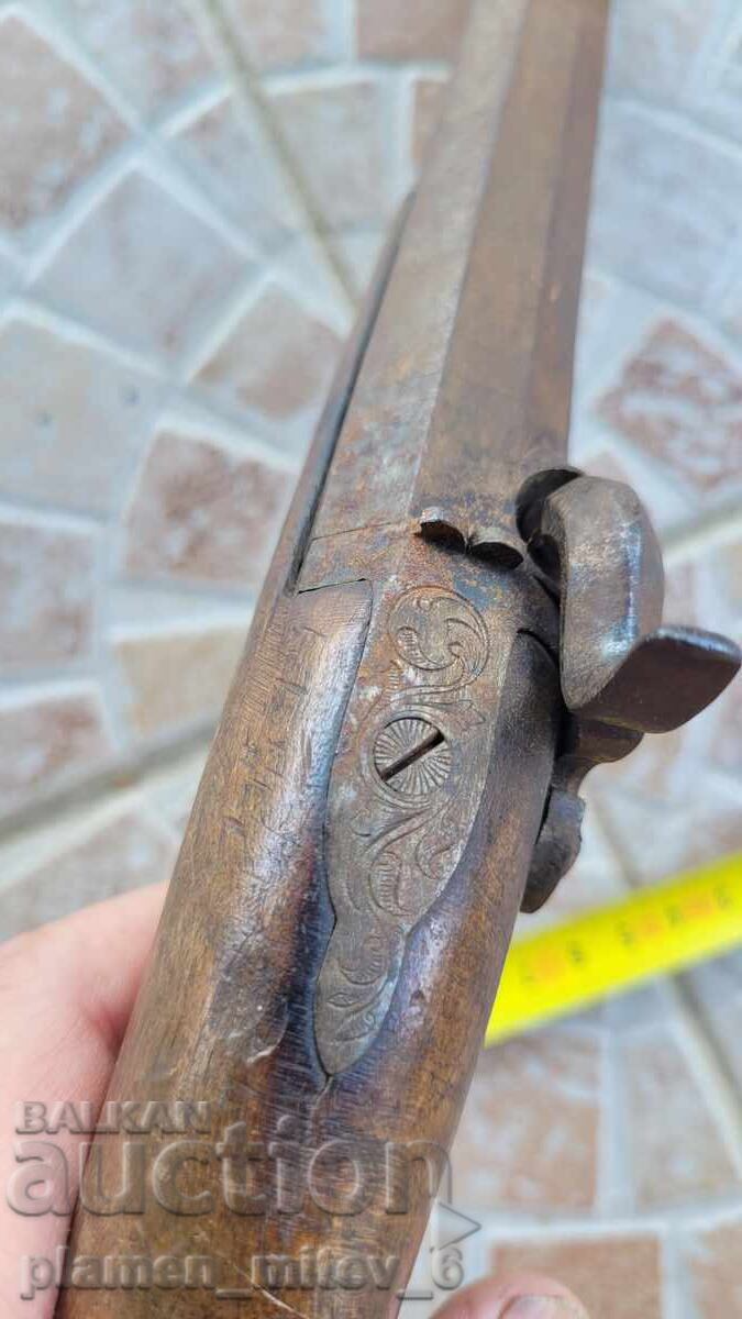 Delivery of Pistol, pistol, flintlock, flintlock