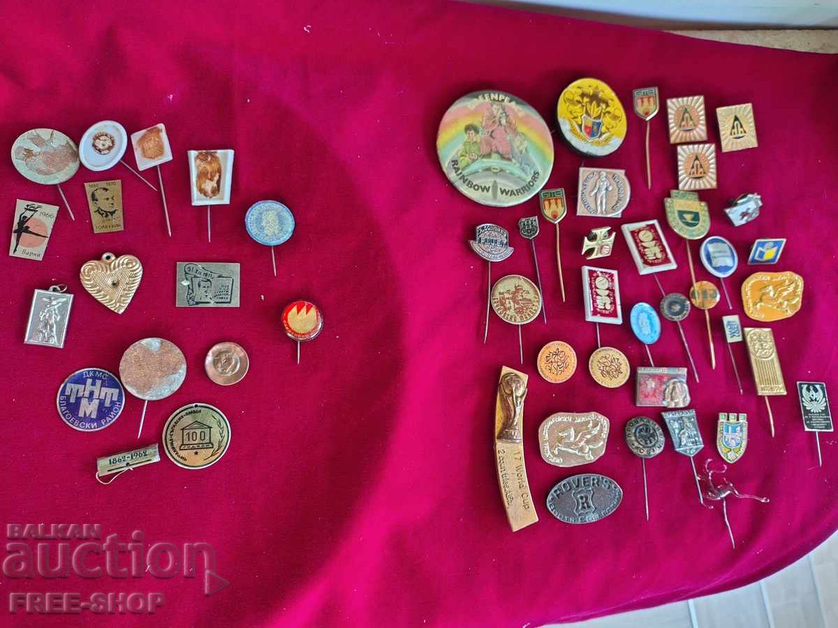 Lot of badges