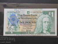 1 liră 1992 (Royal Bank of Scotland)