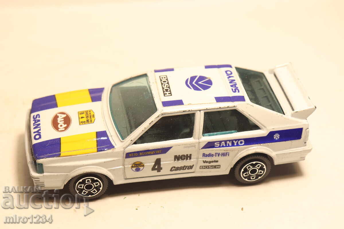 MODEL MAȘINUȚĂ 1/43 BBURAGO AUDI QUATTRO cu preț € 0.01 | 0.02 BGN