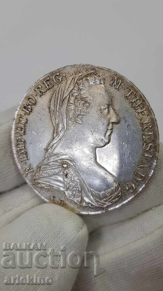 Παλαιό Ασημένιο Νόμισμα - Τάληρο 1780 - Μαρία Θηρεσία με τιμή € 29.00 | 56.72 BGN Παλαιό Ασημένιο Νόμισμα - Τάληρο 1780 - Μαρία Θηρεσία με τιμή € 29.00 | 56.72 BGN