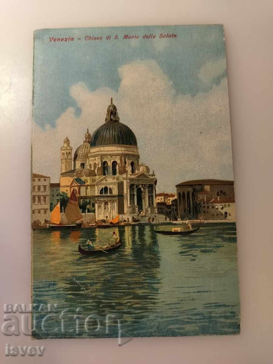 Beautiful old postcard from Venice 1927