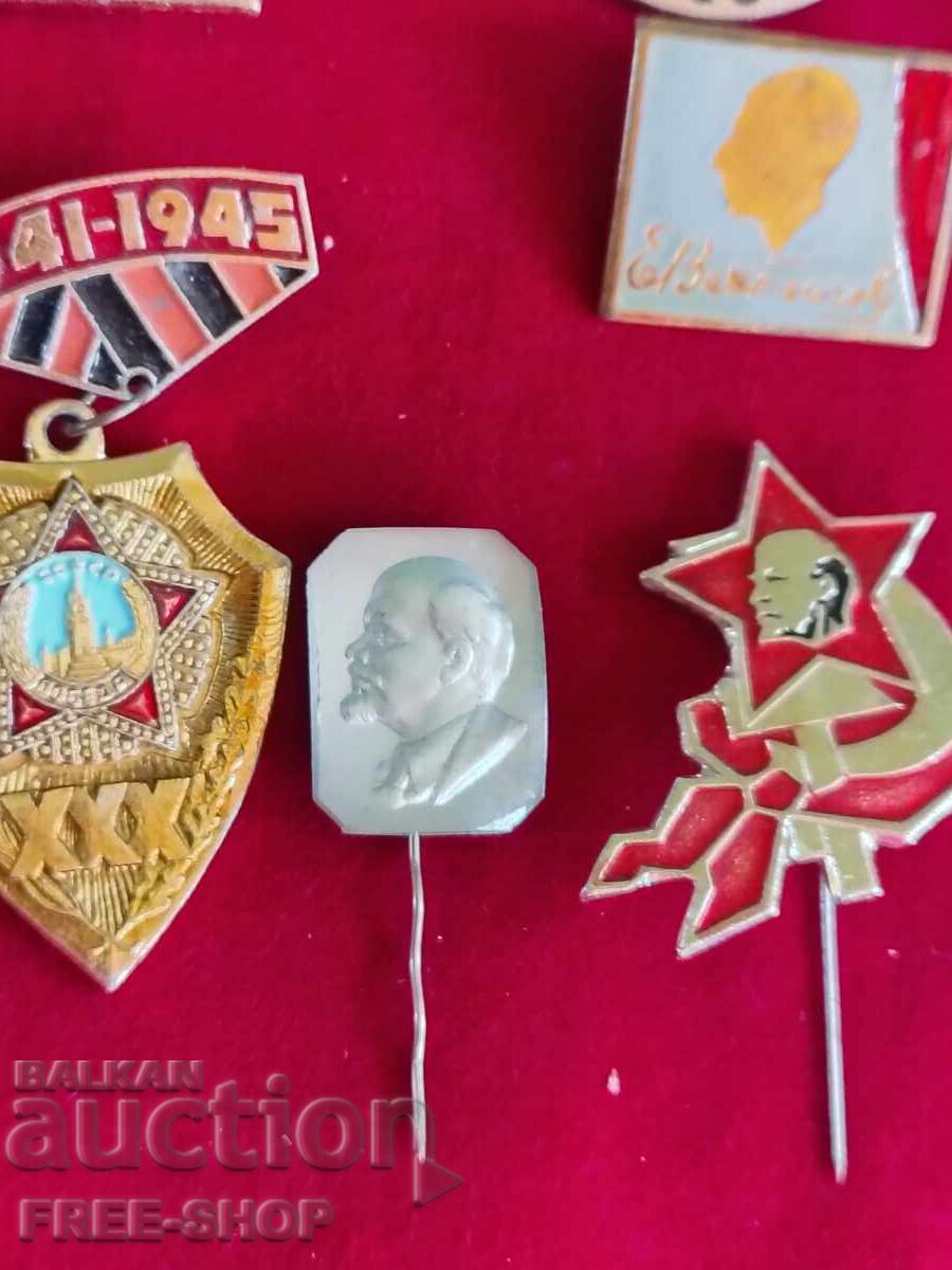Аукцион Лот значки