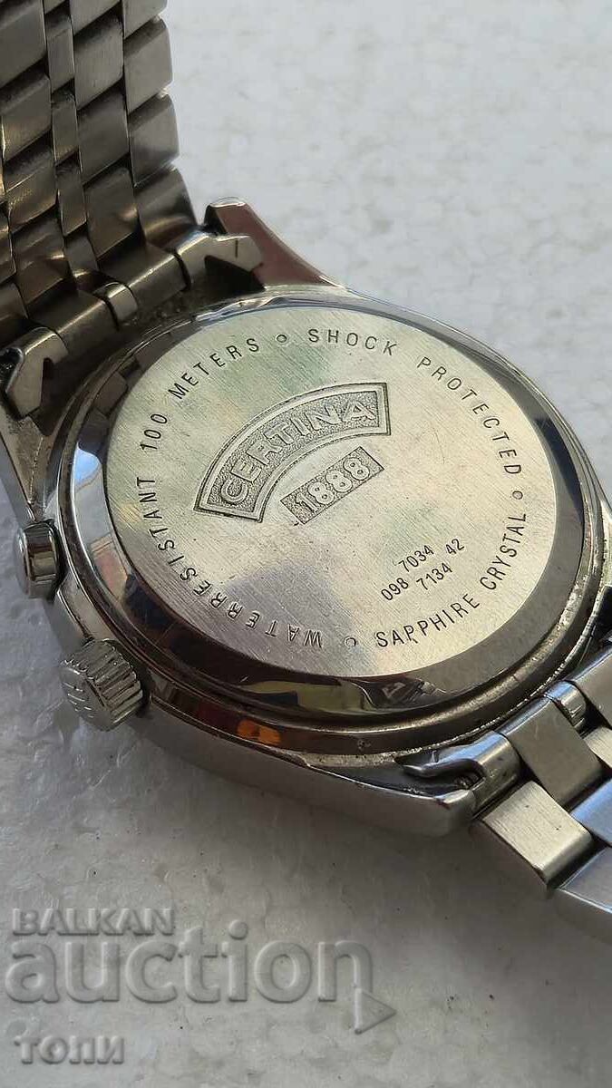CERTINA DS PREMIUM ALARM QUARTZ  RYADYK NE ZNAM DALI RABOTI B - 5