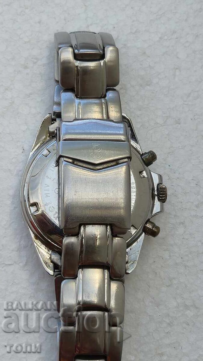 Delivery of PIERRE BONNET CHRONOGRAPH QUARTZ RARE WORKING NO WARRANTY Delivery of PIERRE BONNET CHRONOGRAPH QUARTZ RARE WORKING NO WARRANTY