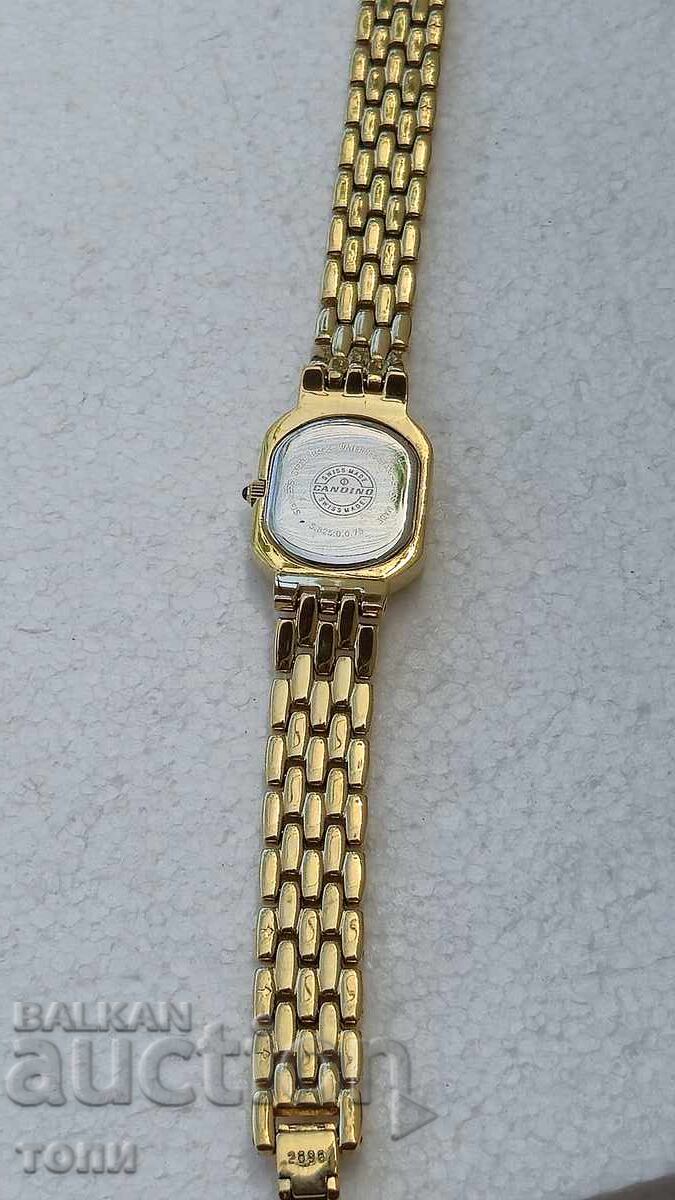 Livrarea CANDINO SWISS MADE QUARTZ RAR FUNCȚIONEAZĂ FĂRĂ GARANȚIE BZC !!!
