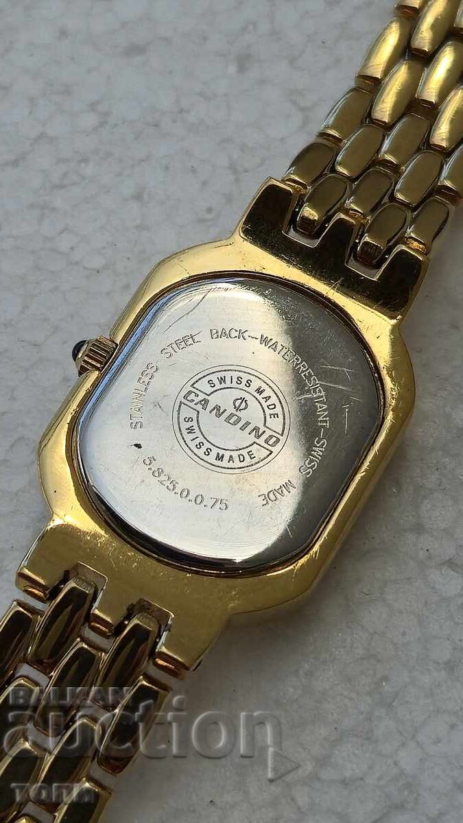 CANDINO SWISS MADE QUARTZ RAR FUNCȚIONEAZĂ FĂRĂ GARANȚIE BZC !!! - 6