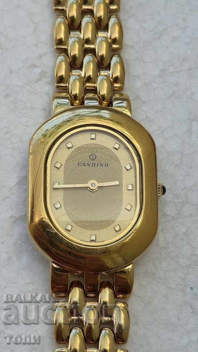 CANDINO SWISS MADE QUARTZ RAR FUNCȚIONEAZĂ FĂRĂ GARANȚIE BZC !!!