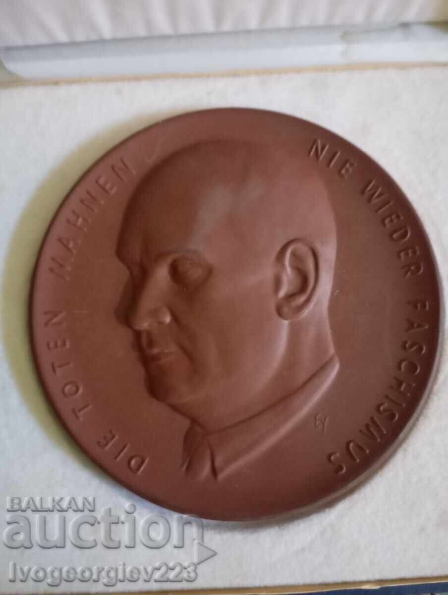 Μεταλλική πλακέτα Meissen