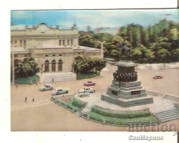 Картичка  България  София Площад "Народно събрание" 14*