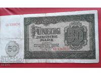 Τραπεζογραμμάτιο-Γερμανία-ΓΛΔ-50 μάρκα 1948