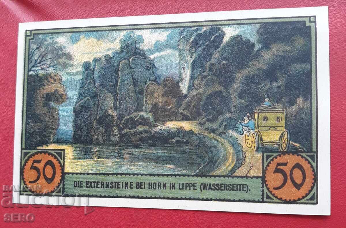 Банкнота-Германия-С.Рейн-Вестфалия-Хорн-50 пфенига 1921 с цена € 1.01 | 1.98 лв.