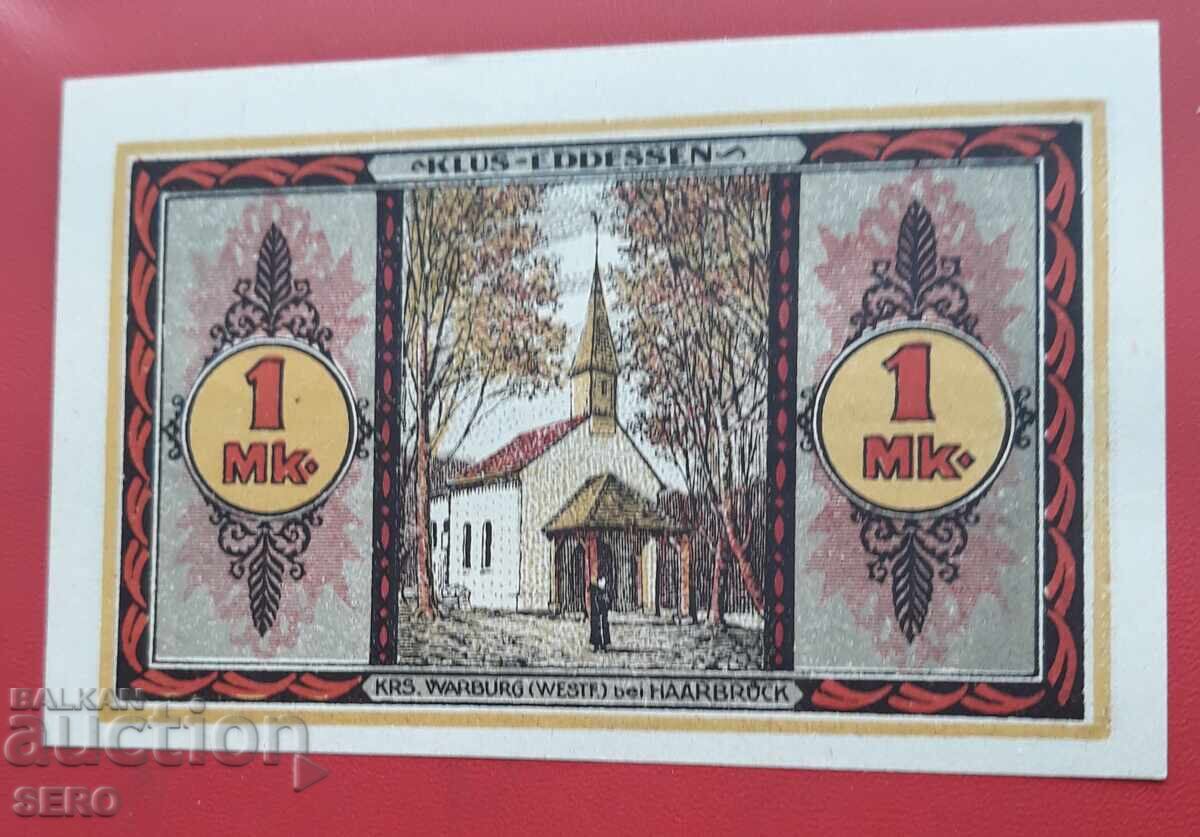 Банкнота-Германия-С.Рейн-Вестфалия-Хорн-1 марка 1921 с цена € 1.51 | 2.95 лв.