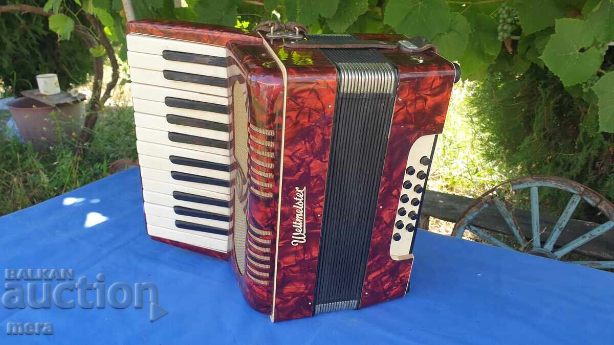 Acordeon Weltmeister - 12 bași