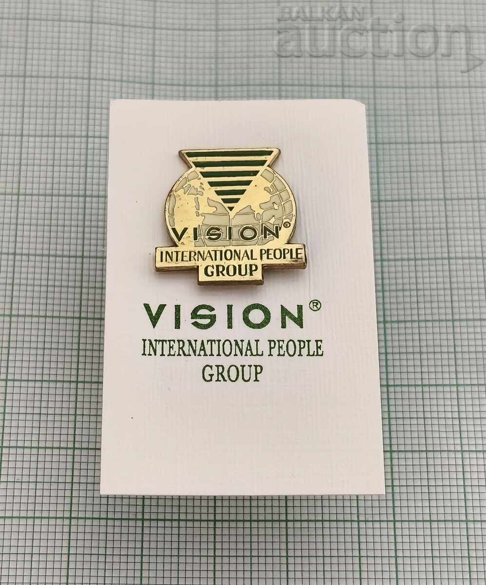 INSIGNĂ PIN VISION