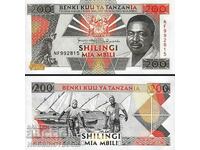 TANZANIA TANZANIA 200 Σελίνι έκδοση - τεύχος 1993 NEW UNC