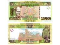 Γουινέα 500 φράγκα 2012 UNC