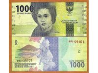 Индонезия 1000 рупии 2016 г.  UNC