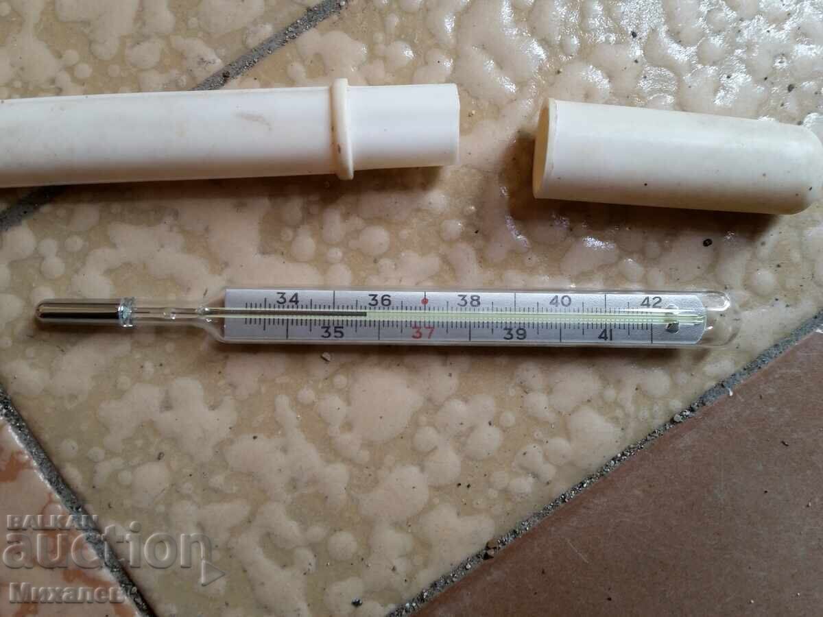 Θερμόμετρο υδραργύρου κατασκευασμένο στην ΕΣΣΔ Θερμόμετρο υδραργύρου κατασκευασμένο στην ΕΣΣΔ