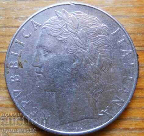 100 lire 1978 - Italia cu preț € 0.50 | 0.98 BGN 100 lire 1978 - Italia cu preț € 0.50 | 0.98 BGN