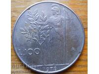 100 lire 1978 - Italia