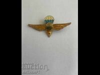 România comunism insignă foarte rară pilot militar aviator