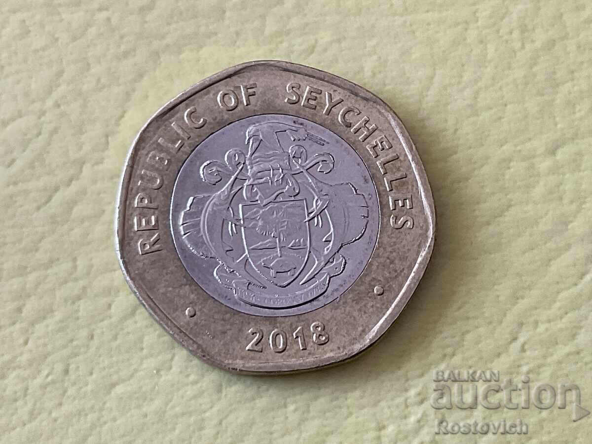 Seychelles 10 rupees 2018 with price € 3.89 | 7.61 BGN Seychelles 10 rupees 2018 with price € 3.89 | 7.61 BGN