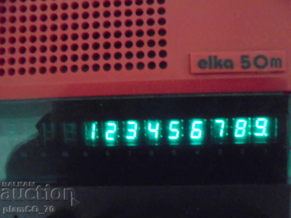 No. 8707 Vintage electronic calculator ELKA 50M - 5