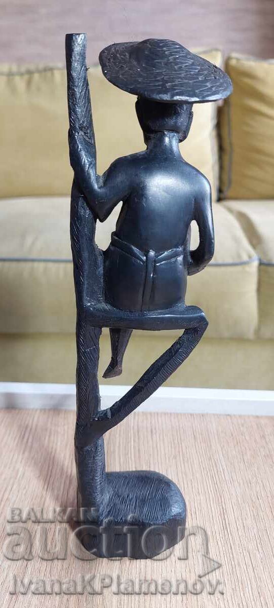 Auction  Wood carving for connoisseurs height 26cm