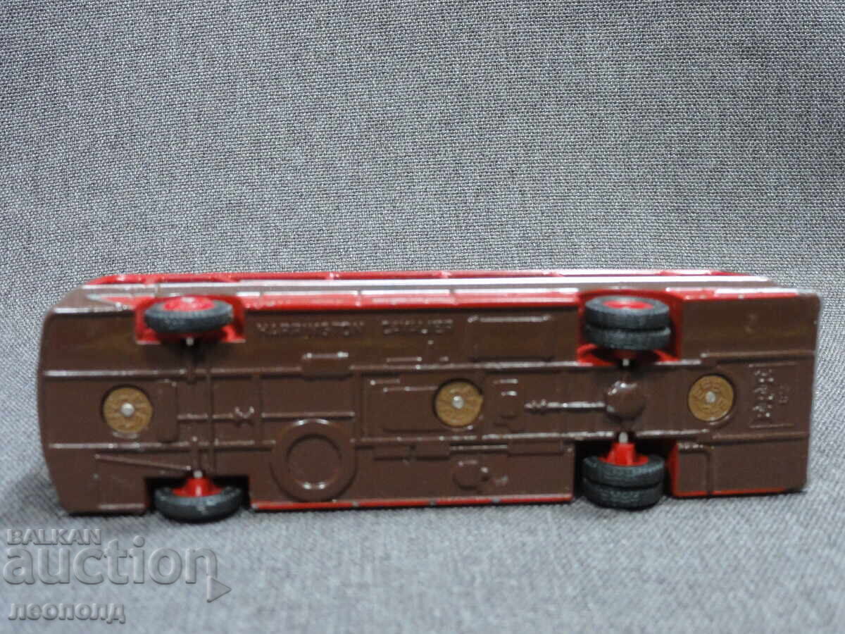 1/76 СТАРА РЕТРО МЕТАЛНА КОЛИЧКА АВТОБУС HARRINGTON COACH - 6